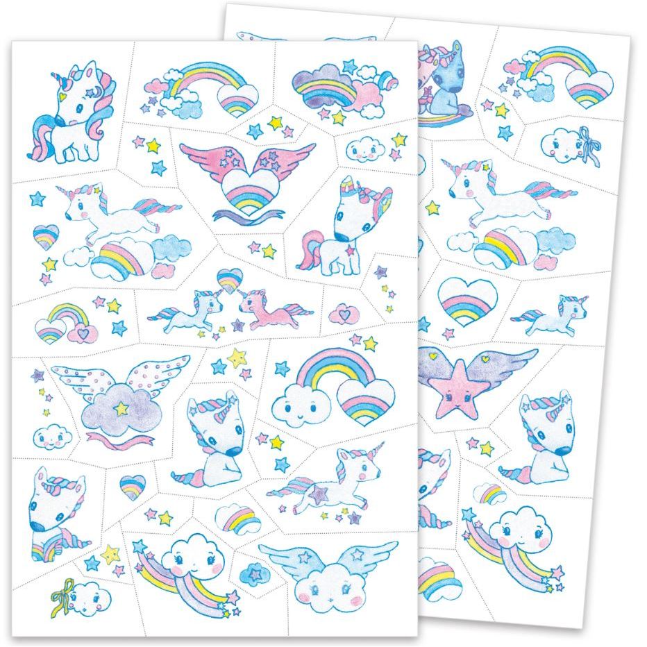 Djeco Unicorn Tattoos Art & Craft Djeco