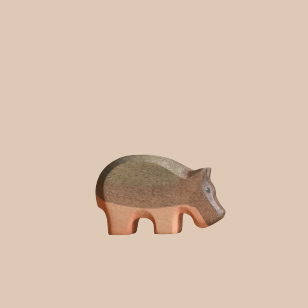 HolzWald Hippopotamus Small Wooden Toys HolzWald   