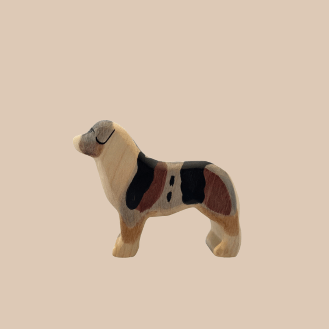 Australian Shepherd Wooden Figurine by HolzWald