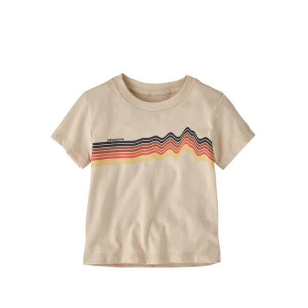 Patagonia Spring 2024- Baby Ridge Rise Stripe T-Shirt Tops & Bottoms Patagonia   
