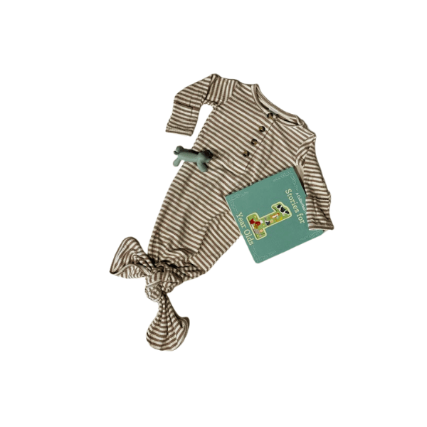 Gift Bag - $50 Value - Children's Accessories Gift Basket Neutral (Ivory/ Gray)  