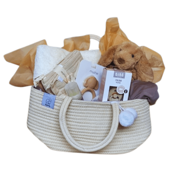 Gift Basket- $200 Value Children's Accessories Gift Basket Neutral (Ivory/ Gray)  