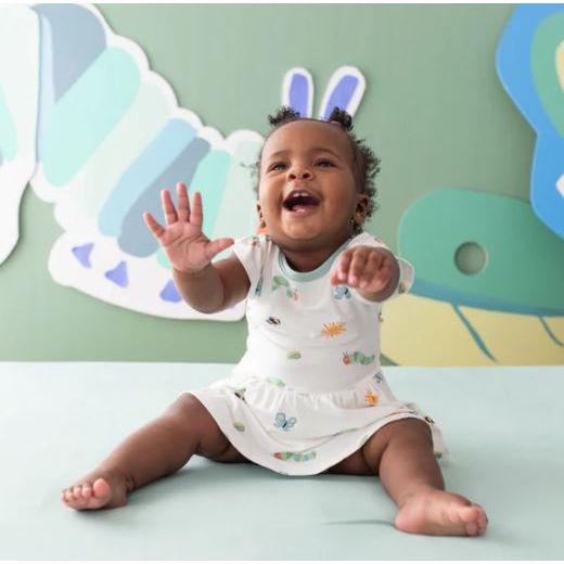 Kyte Twirl Bodysuit Dresses Bodysuit Dress Kyte Baby