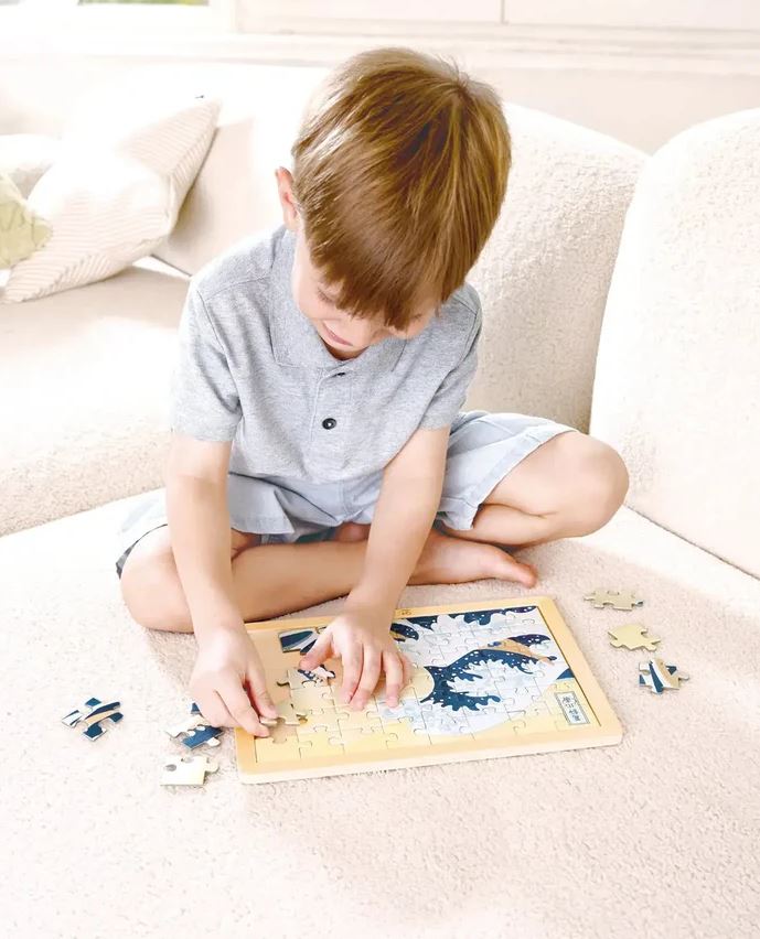 Hape - The Met - Hokusai Great Wave Puzzle