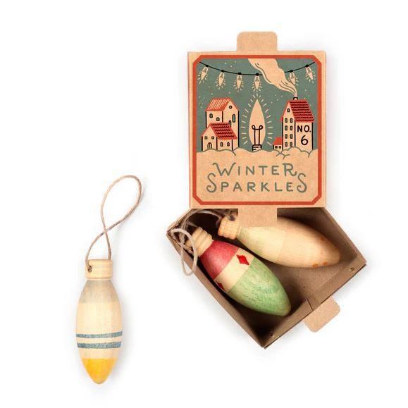 Grapat Grapat Ornament Set Winter Sparkles Ornaments Grapat