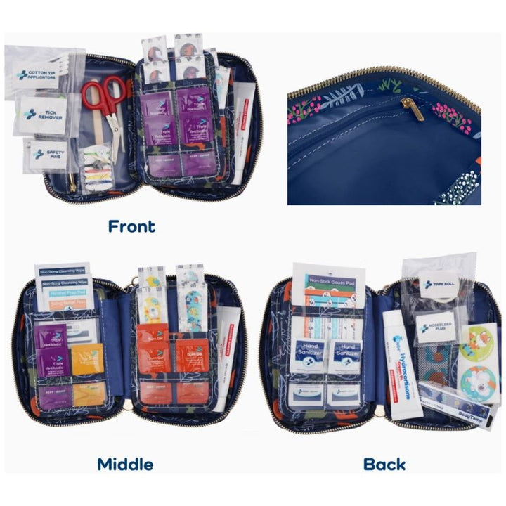 First Aid GoKit Woodland, 130 Pieces Sun &amp; Insect Protection Keep>Going First Aid