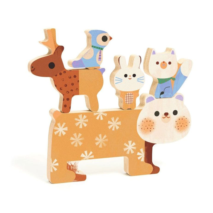 Djeco Puzzlo WoodyStack Wooden Puzzle