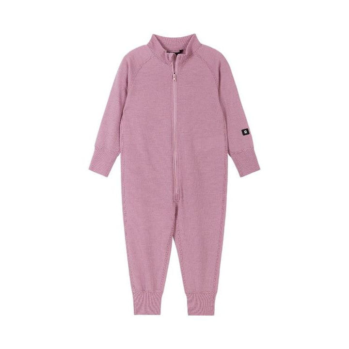 Reima Baby & Toddler Merino Wool Jumpsuit Parvin Wool Jumpsuit Reima Grey Pink 12-18 months