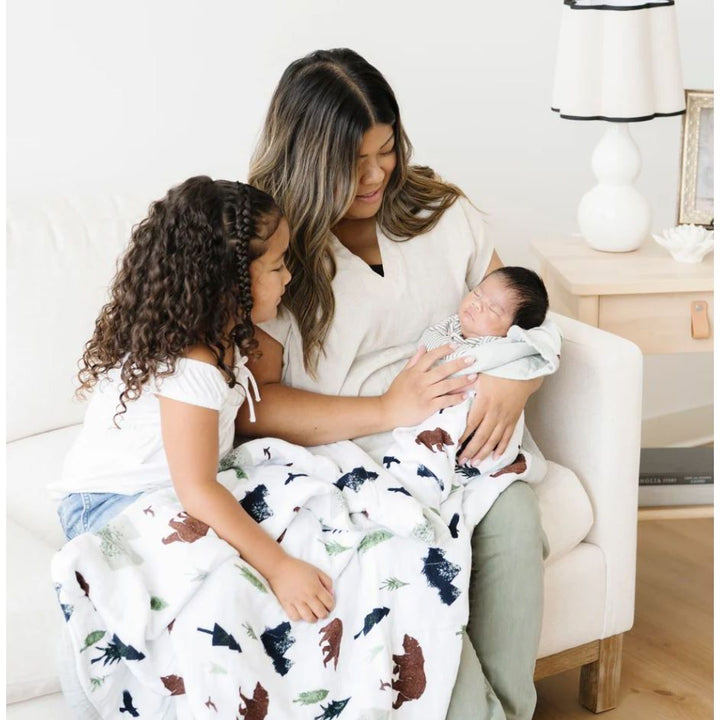 Saranoni Double - Bamboo Rayon Muslin 4-Layer Quilts Swaddles & Blankets Saranoni Yosemite