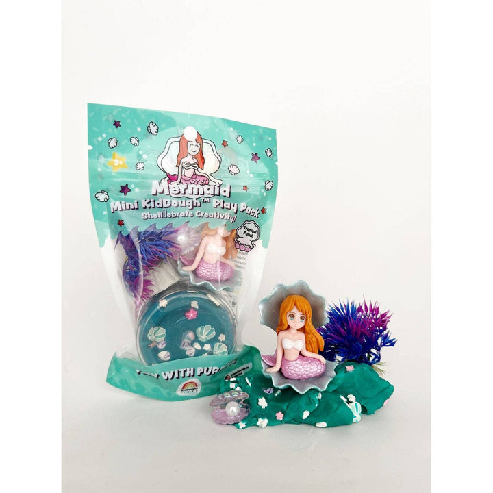 Earth Grown KidDough Mermaid Mini Play Pack Clay/Dough EGKD