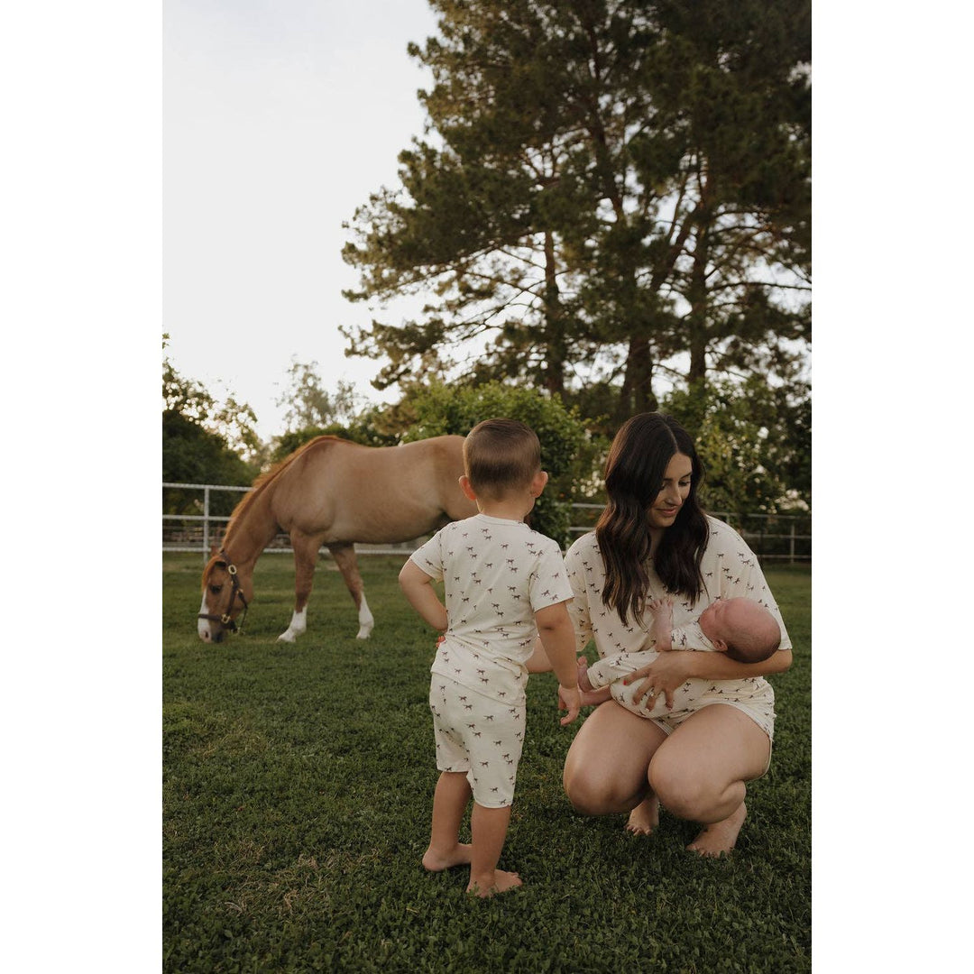 Forever French Baby Bamboo Short Set | Wild Horses Tops &amp; Bottoms Forever French Baby
