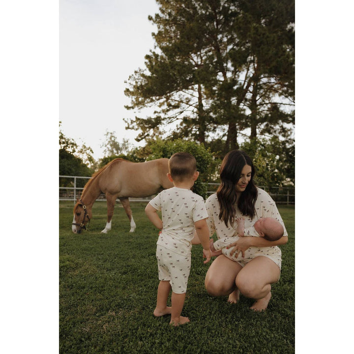 Forever French Baby Bamboo Short Set | Wild Horses Tops &amp; Bottoms Forever French Baby