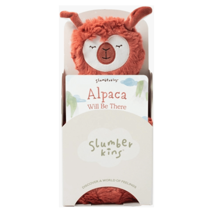 Slumberkins Copper Alpaca Snuggler - Stress Relief Plush Toys Slumberkins   