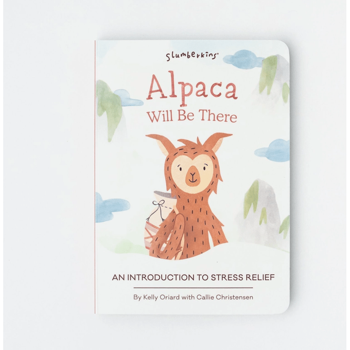 Slumberkins Copper Alpaca Snuggler - Stress Relief Plush Toys Slumberkins   