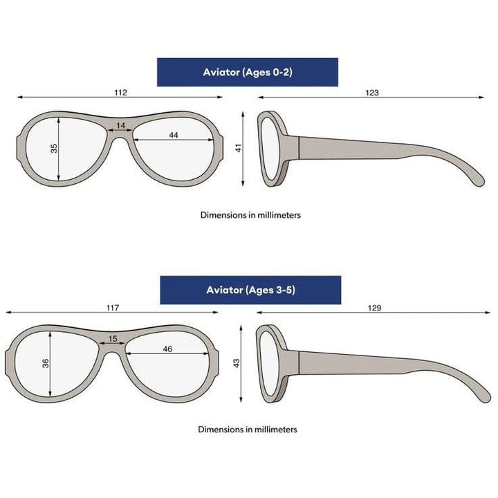 Babiators Jet Black Aviator Sunglasses Babiators