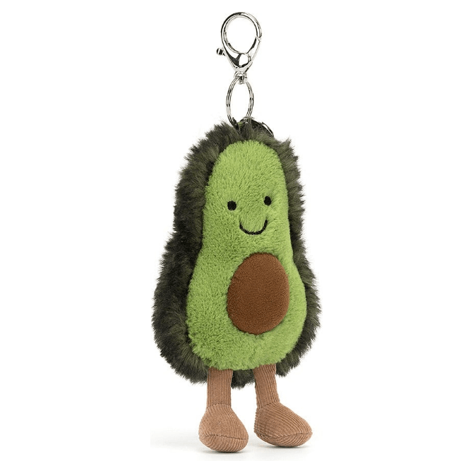 Jellycat Amuseable Avocado Bag Charm key chain Jellycat   