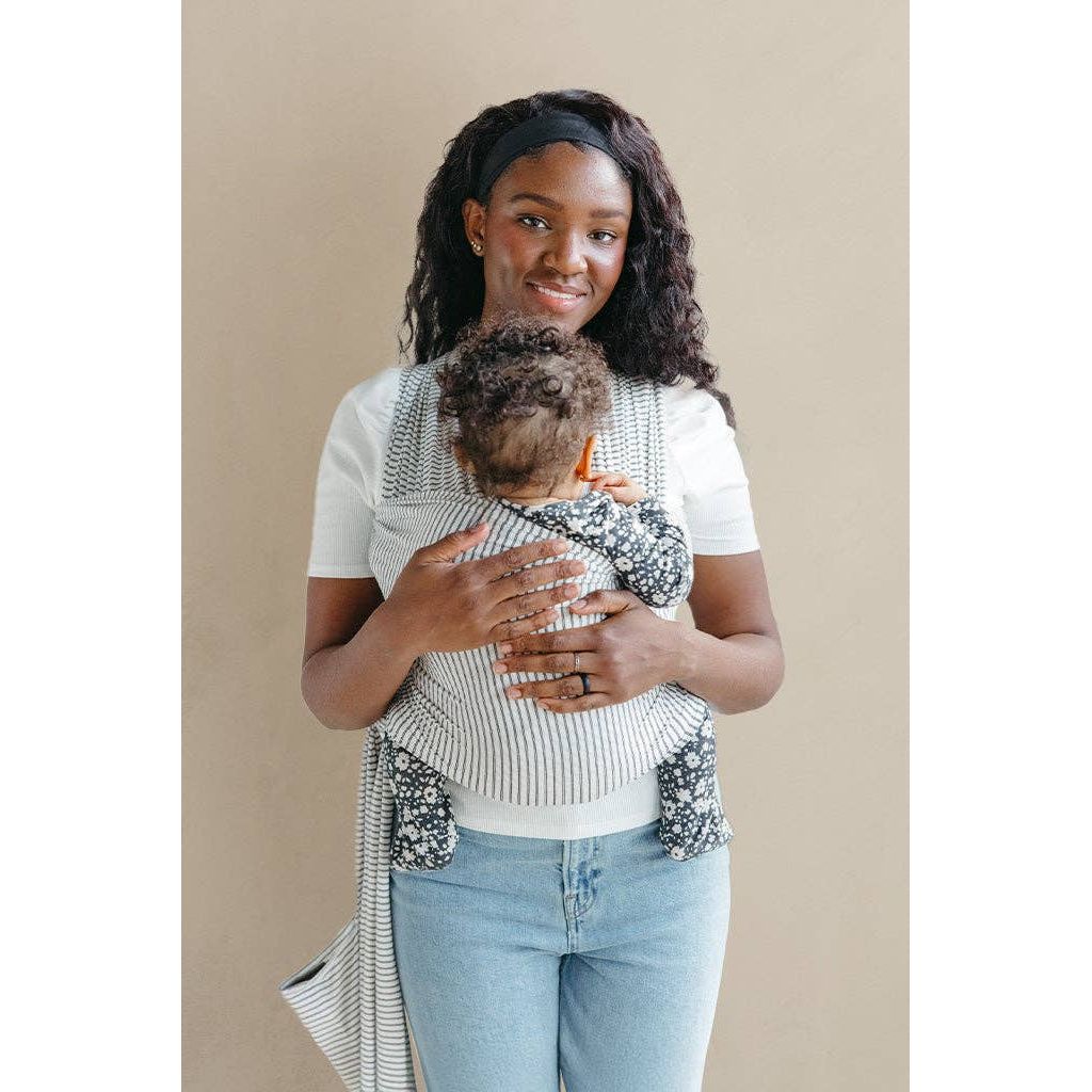 Solly Baby Wrap - Black Pinstripe Baby Carriers Solly Baby