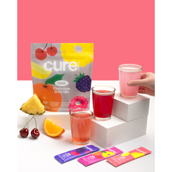 Cure Kids Variety Pack - 15ct Kids Electrolytes Cure Hydration
