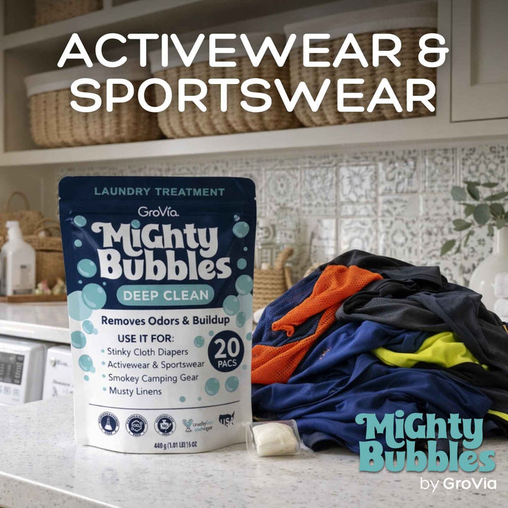 Grovia Mighty Bubbles Laundry Treatment 20 count Accessories &amp; Laundry GroVia
