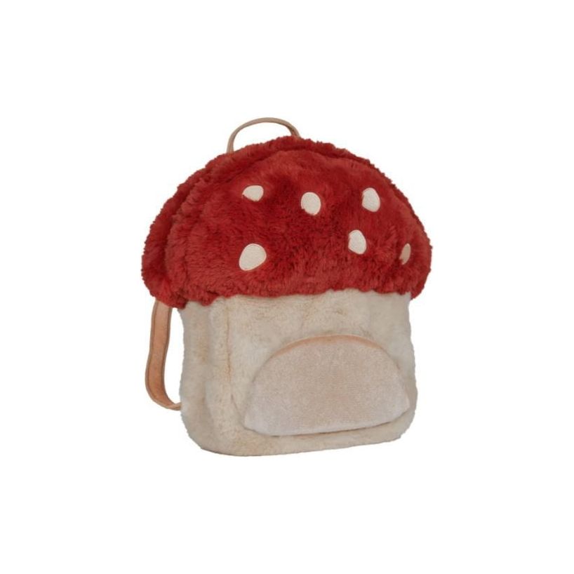 Olli Ella Hopalong Mushroom Backpack Red Backpack Olliella