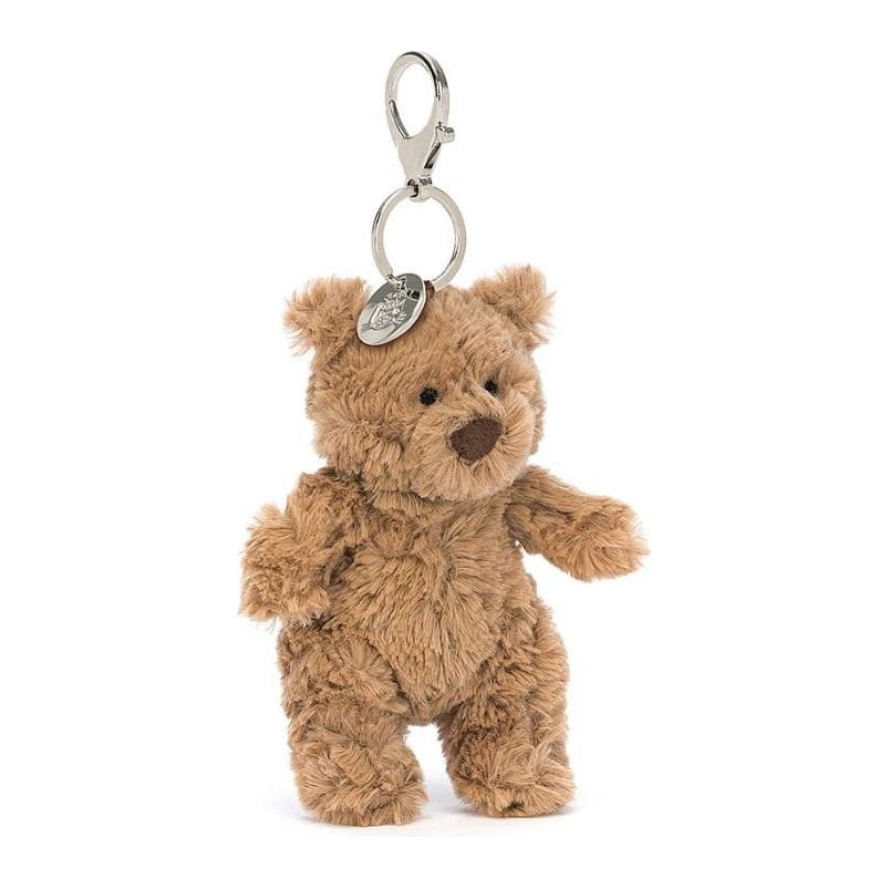 Jellycat Bartholomew Bear Bag Charm key chain Jellycat   