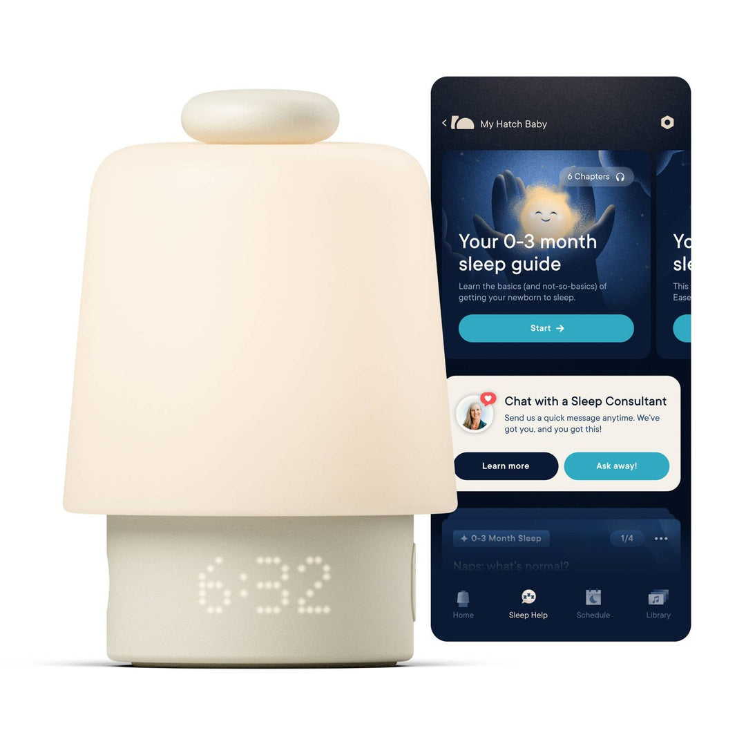 Hatch Baby Sleep Support, Sound Machine &amp; Night Light Sound Machine Hatch Putty