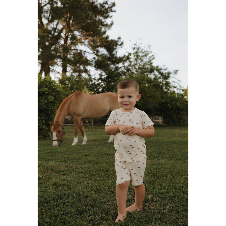 Forever French Baby Bamboo Short Set | Wild Horses Tops &amp; Bottoms Forever French Baby