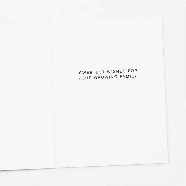 Happy Hearts New Baby Greeting Card