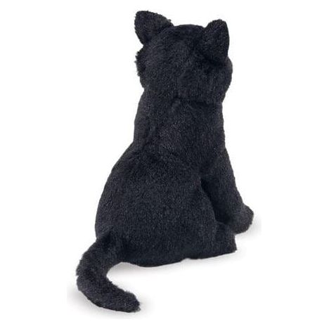 Folkmanis Finger Puppet - Mini Black Cat Finger Puppet Folkmanis   