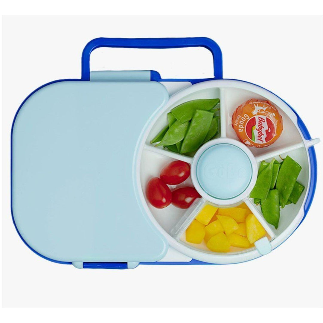 Gobe Kids Lunchbox with Snack Spinner Sage Green