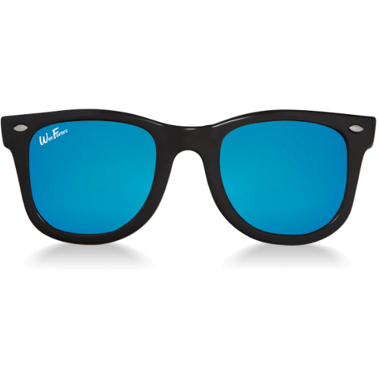 WeeFarers Polarized Sunglasses - Black w/ Ocean Blue Sunglasses WeeFarers   