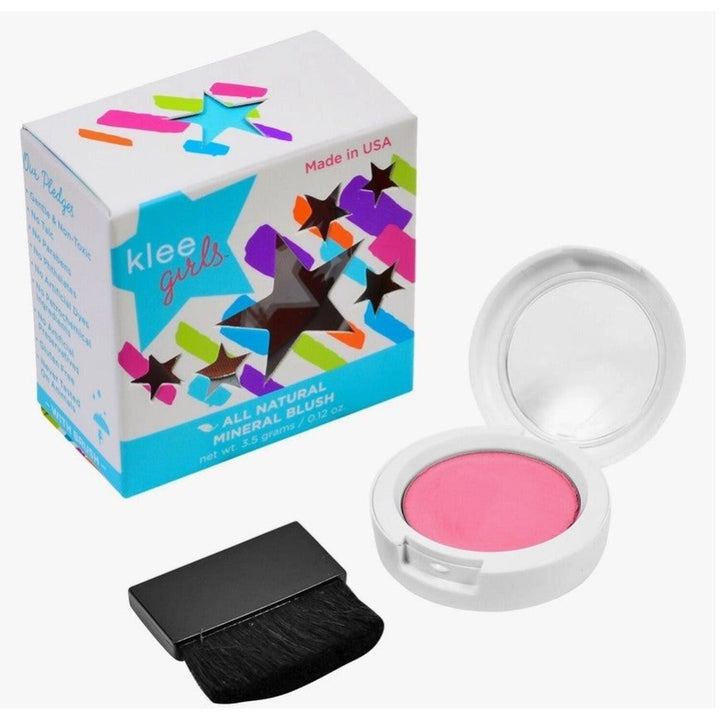 Klee Girls Natural Mineral Blush Compact Natural Toiletries Klee Naturals Camden Sparke  