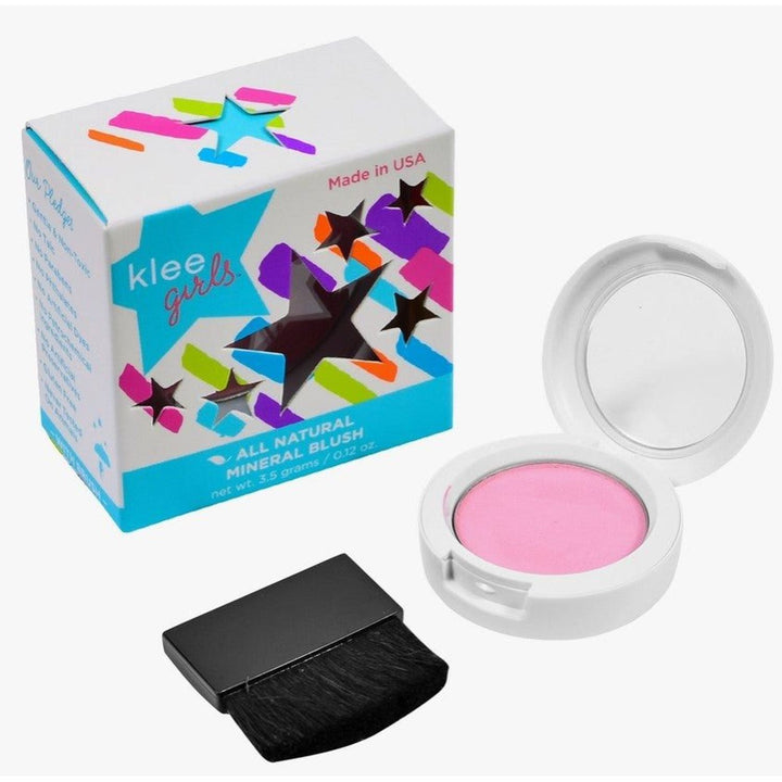 Klee Girls Natural Mineral Blush Compact Natural Toiletries Klee Naturals Newport Whisper  