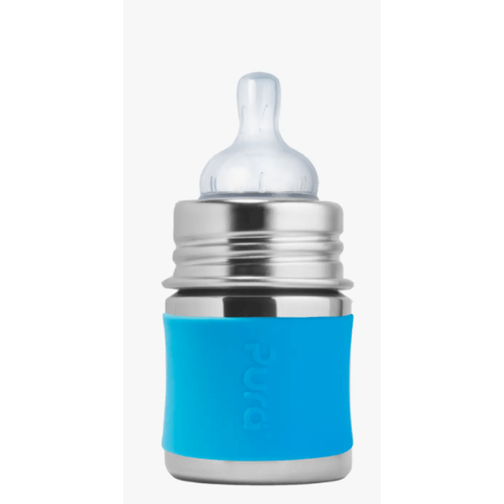 Pura 5oz Infant Bottle Bottles & Sippies Pura Stainless Aqua  