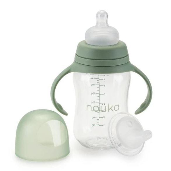 Noüka Transitional Baby Bottle/Sippy Cup Mealtime Noüka Moss
