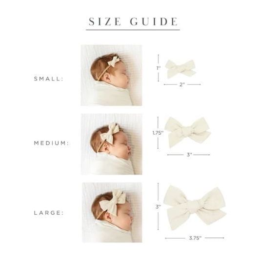 Lou Lou & Company Linen Bow 3 pack Headbands Headband Lou Lou & Company   