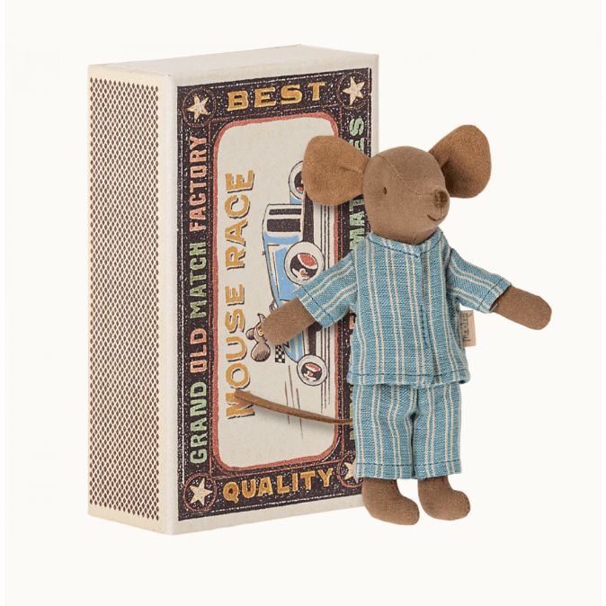 Maileg Big Brother Mouse In Matchbox 23' Mice Maileg   