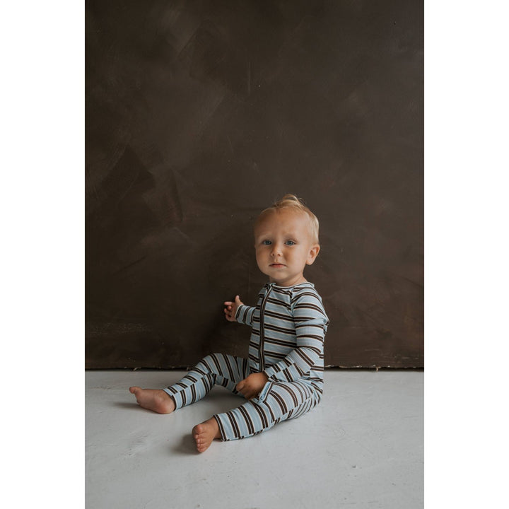 Forever French - Bamboo Zip Pajamas Dean Pajamas Forever French Baby