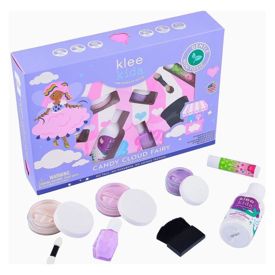 Klee Naturals- Play Makeup 6-PC Kit - Candy Cloud Fairy Natural Toiletries Klee Naturals   