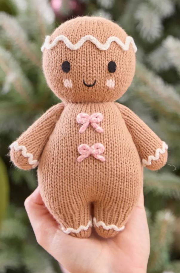 Cuddle + Kind Baby Gingerbread Candy Swirl Baby Animal Collection Cuddle + Kind