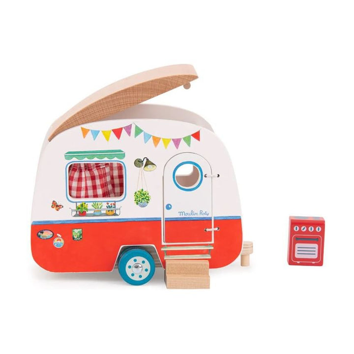 Moulin Roty Caravan - The Big Family Wooden Toys Moulin Roty