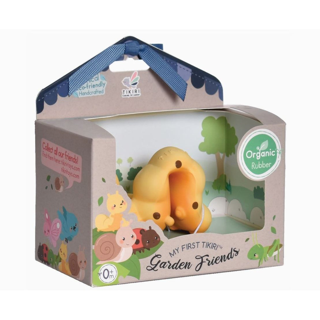 Tikiri Caterpillar Teether, Rattle & Bath Toy