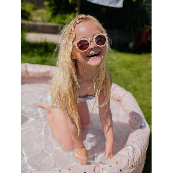 Grech &amp; Co Original Round Sustainable Sunglasses | Bendable Polarized: Sunset Meadow Sunglasses GRECH &amp; CO.