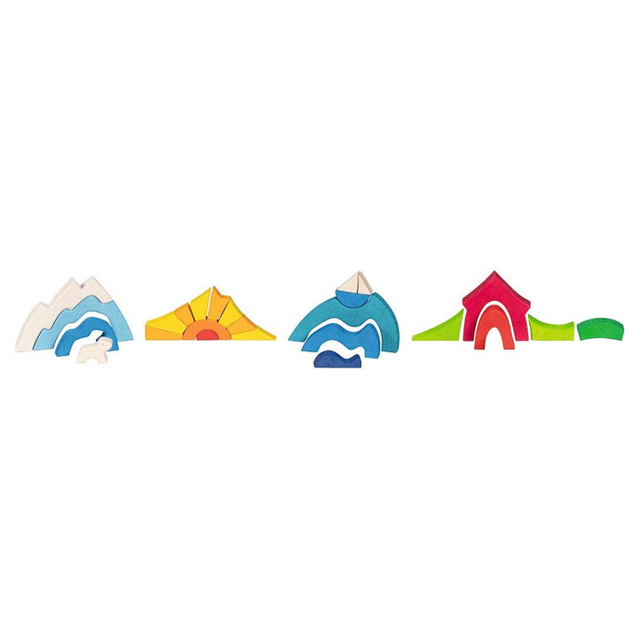 Goki Landscape puzzle - Little polar bear