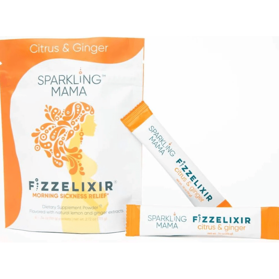 Sparkling Mama Fizzelixir Morning Sickness (Nausea) Relief Natural Toiletries Sparkling Mama Citrus & Ginger  
