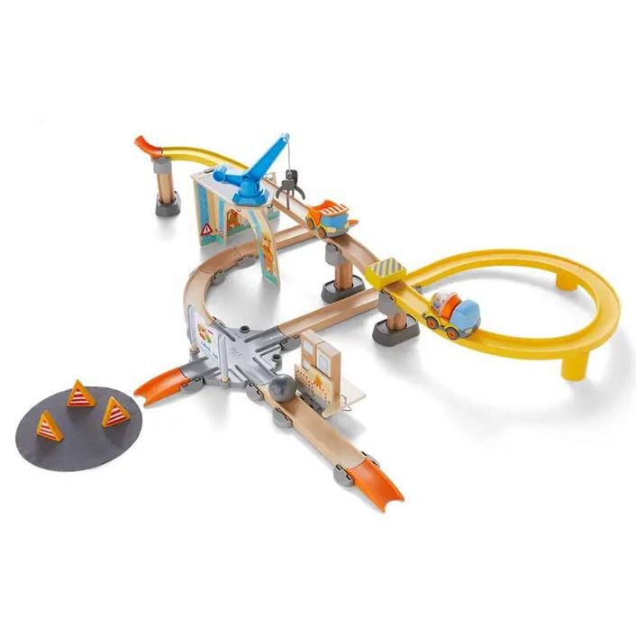 Haba Kullerbü Construction Zone Play Track Set Track Haba