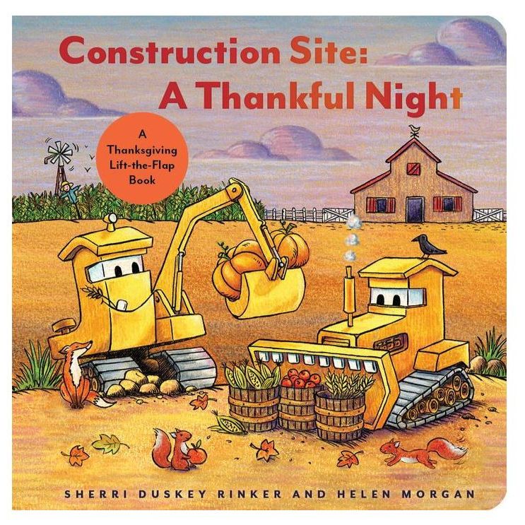 Construction Site A Thankful Night: A Thanksgiving Lift-the-Flap Book Books Ingram Books