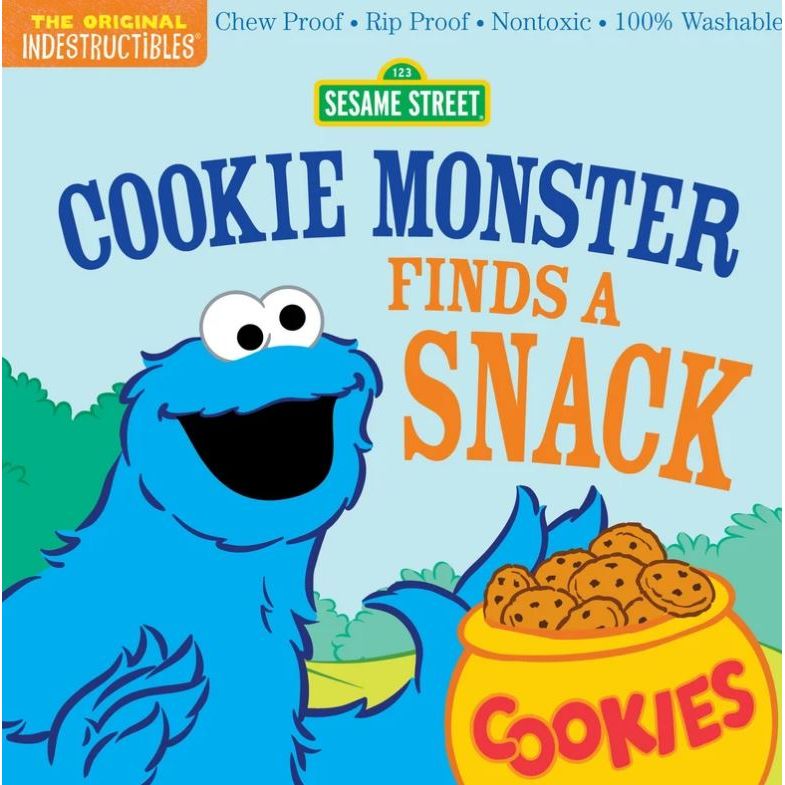 Indestructible Books - Sesame Street: Cookie Monster Finds a Snack