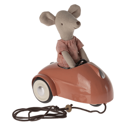 Maileg Mouse Car - Coral 2024 Dollhouses and Access. Maileg   