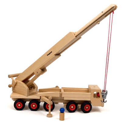 Fagus Mobile Crane Wooden Toys Fagus   